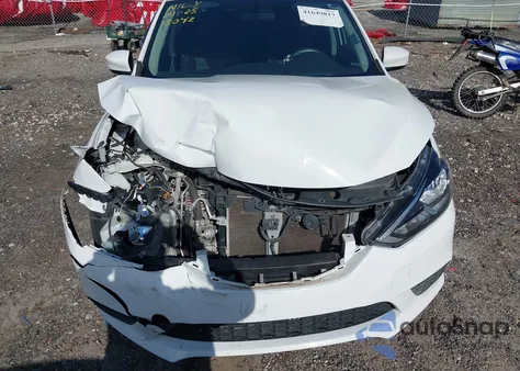 2017 Nissan Sentra S из США, поврежденный, VIN 3N1AB7AP8HY249217